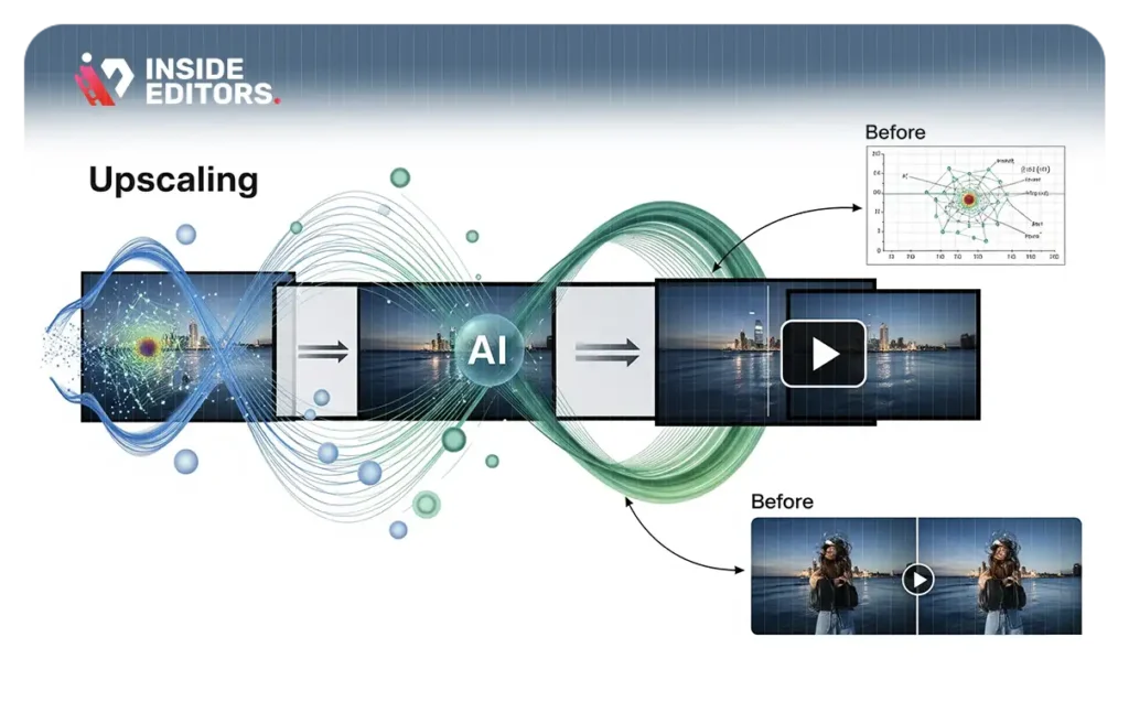 Thumbnail image illustrating cinematic AI video creation using Runway Gen-3 by Inside Editors