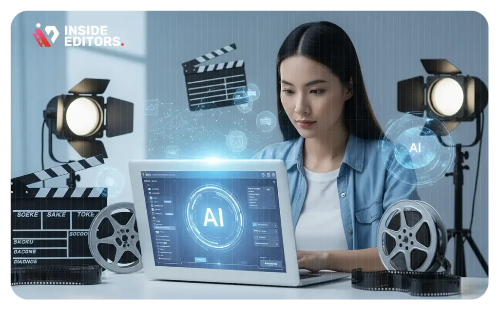 Thumbnail image illustrating cinematic AI video creation using Runway Gen-3 by Inside Editors