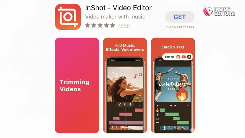 2. InShot: The Quick and Easy Editor