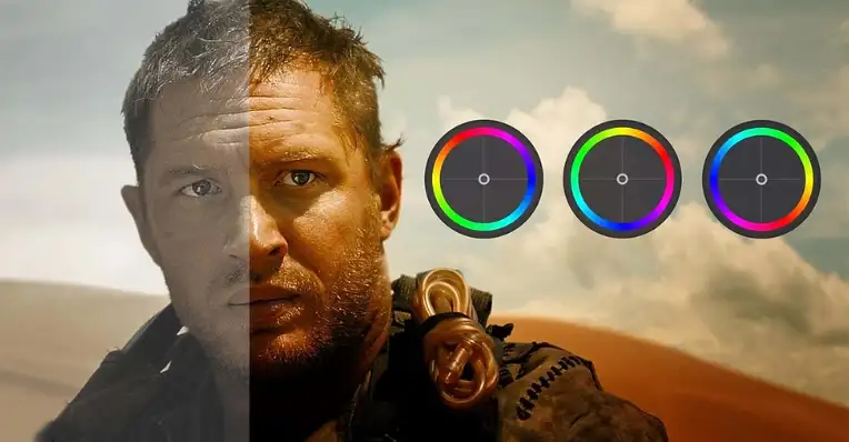 Colorist applying visual effects and color grading to enhance video quality.