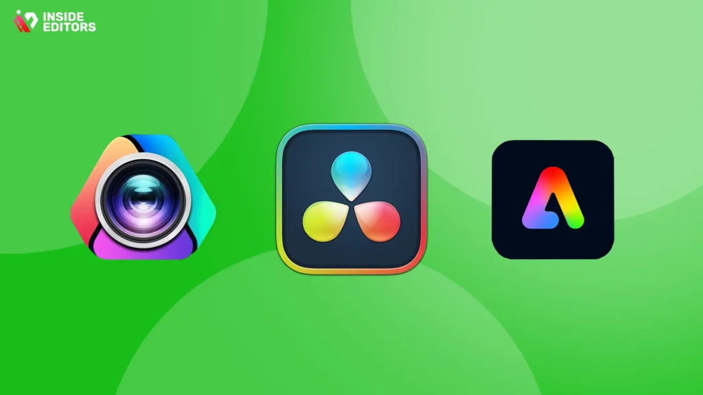 Side-by-side view of popular gaming video editing app interfaces.