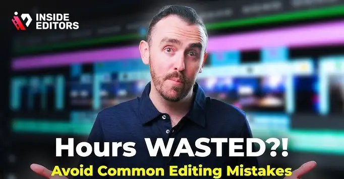 Editor correcting mistakes in gaming video editing software.