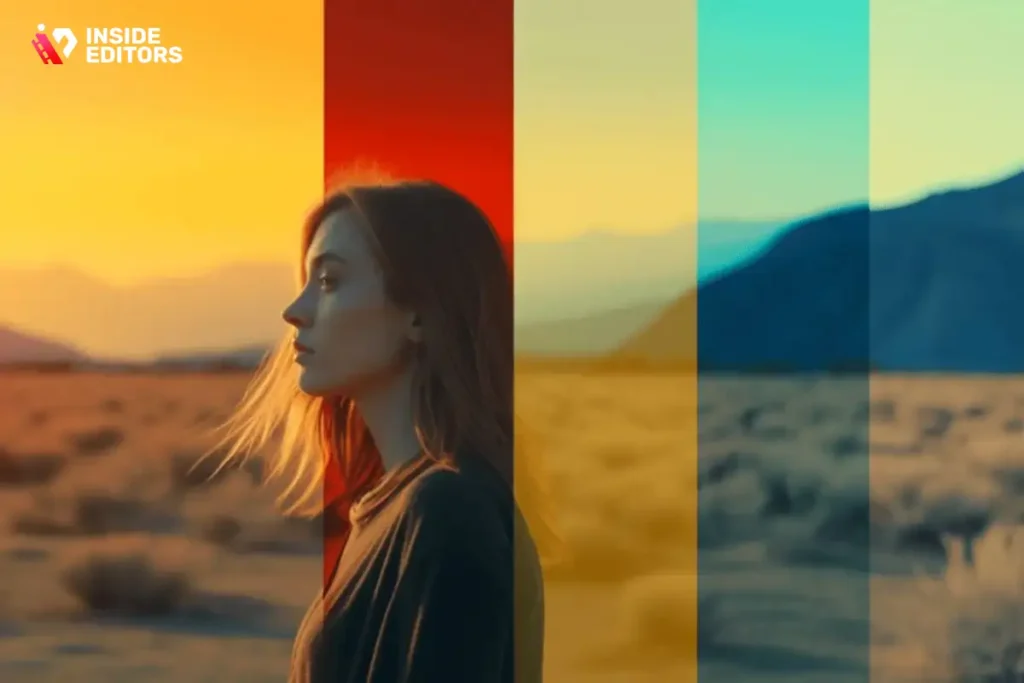 Video editor adjusting color and pacing for better storytelling.