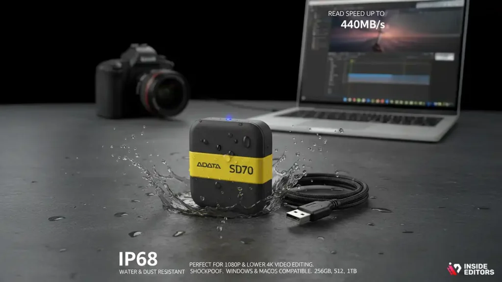 8. ADATA SD700 Portable SSD