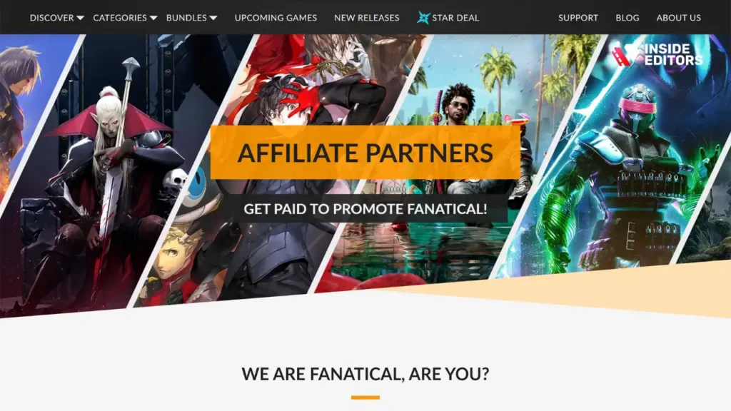 Fanatical Affiliate Program