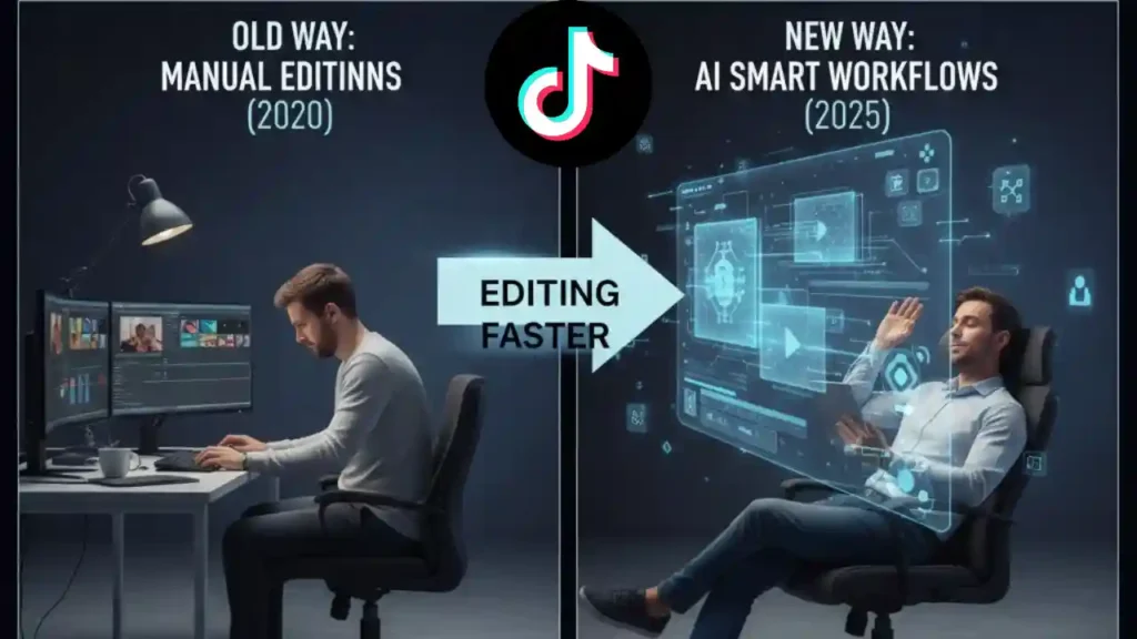 AI tools used in how to make TikTok video editing that hooks viewers in seconds.