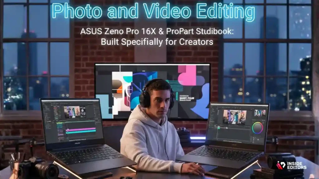 ASUS Zenbook Pro 16X & ProArt Studiobook: Built Specifically for Creators