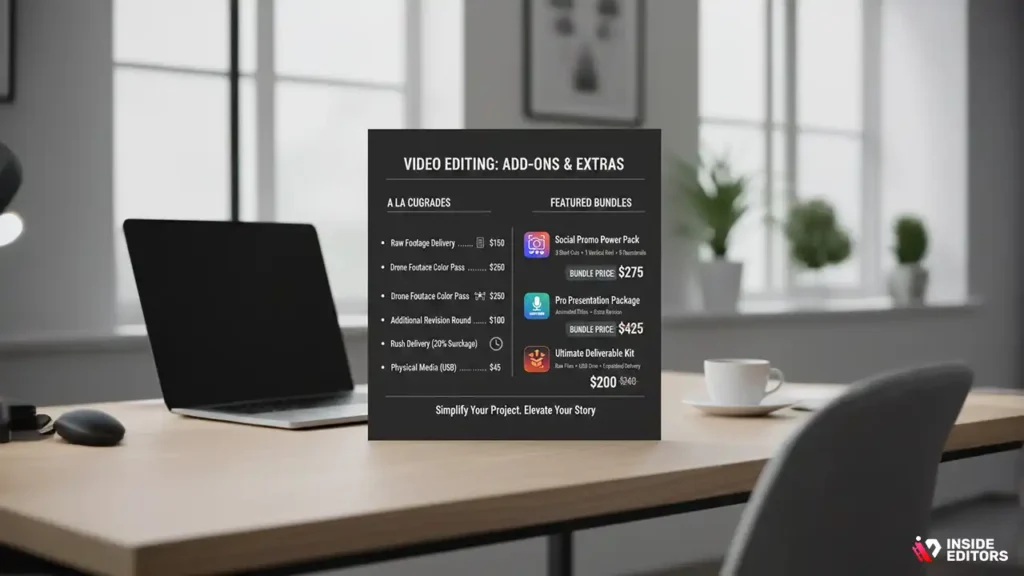 Add-ons & extras: what to charge and why