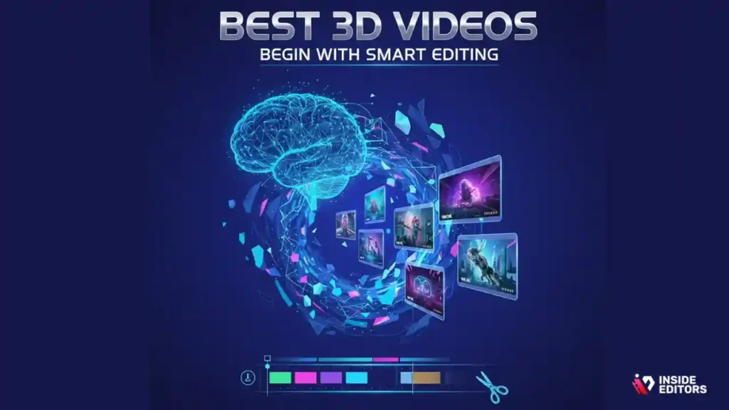 Best 3D Videos Begin With Smart Editing