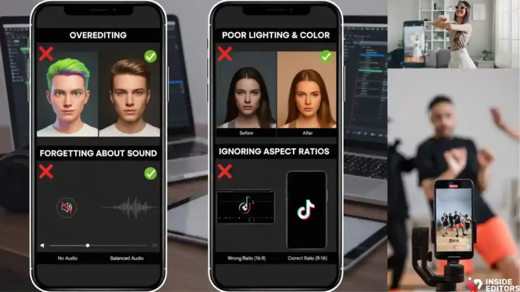 Avoiding mistakes in how to make TikTok video editing that hooks viewers in seconds.