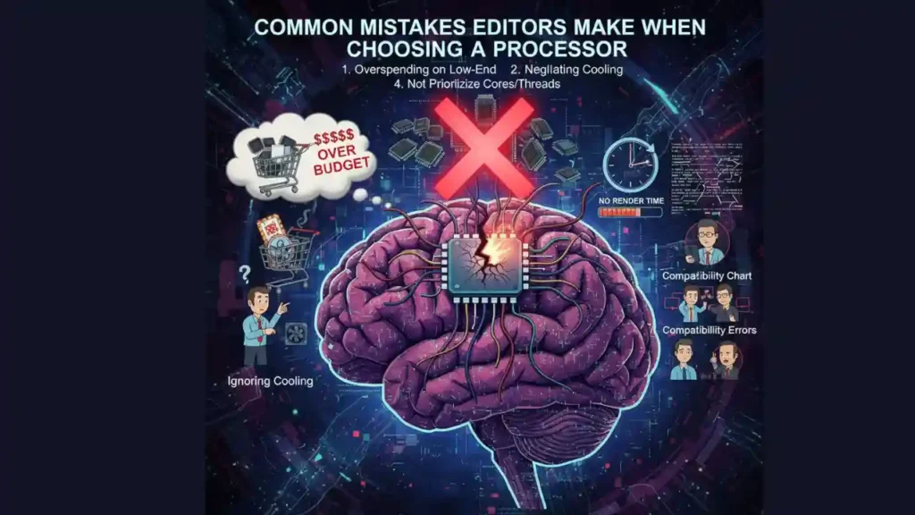 Common Mistakes Editors Make When Choosing a Processor