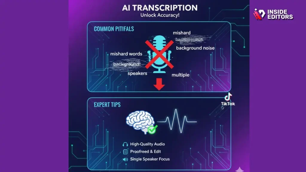 Common Pitfalls and Expert Tips for AI Transcription