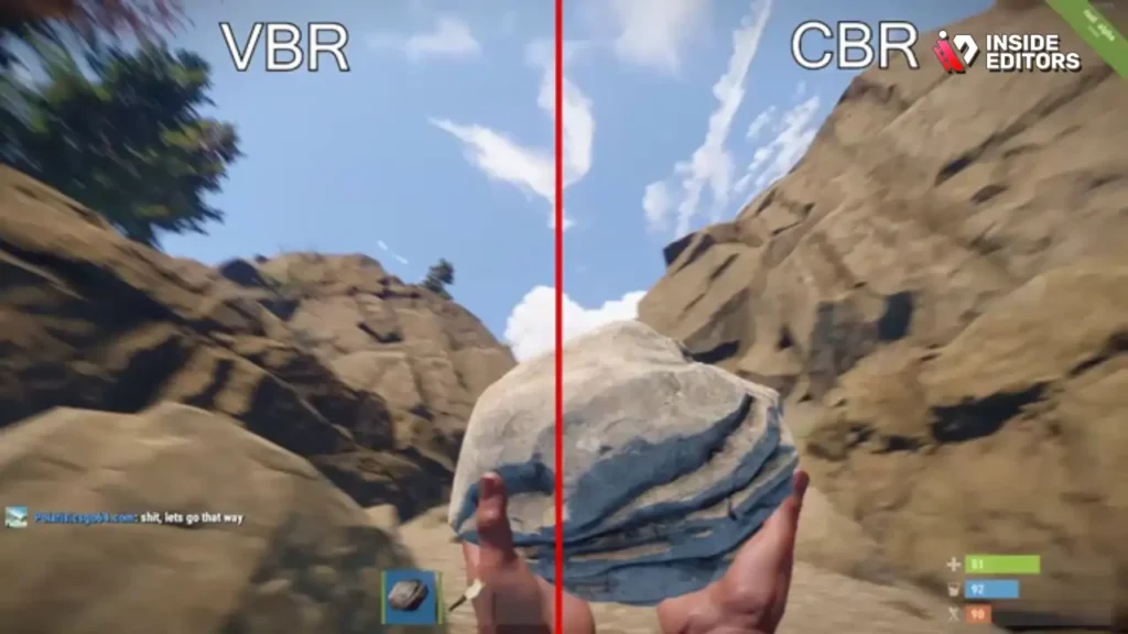 Constant Bitrate (CBR) vs. Variable Bitrate (VBR)