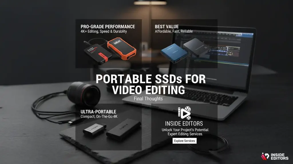 Final Thoughts on the Best Portable SSDs