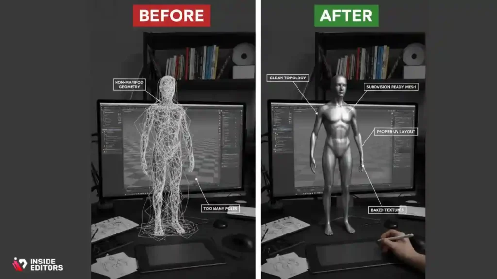 Fixing Common 3D Editing Mistakes