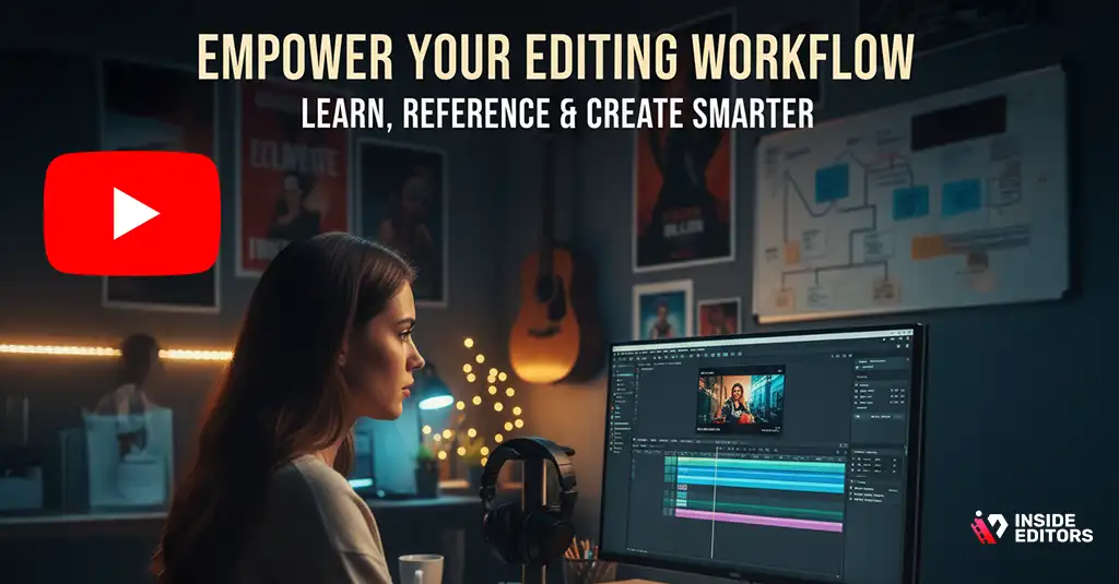A video editor organizing downloaded clips within their editing workflow.