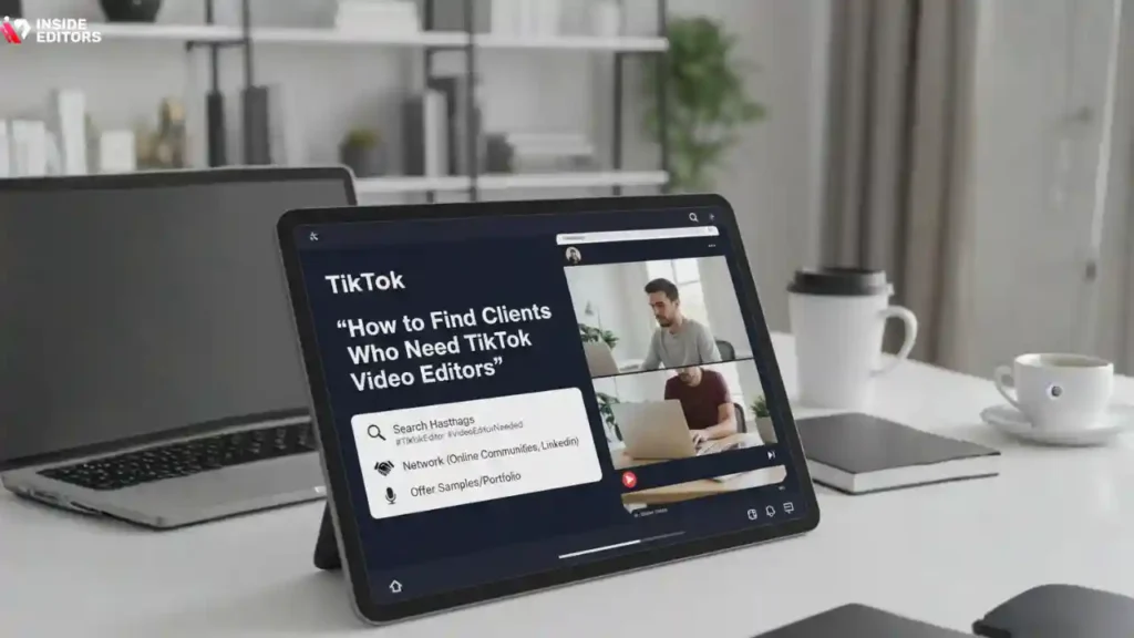 Finding clients who need professional TikTok video editors for their content.