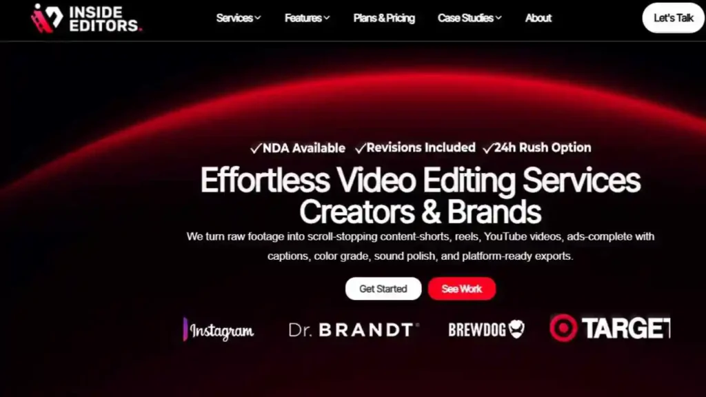 Inside Editors Service Alignment