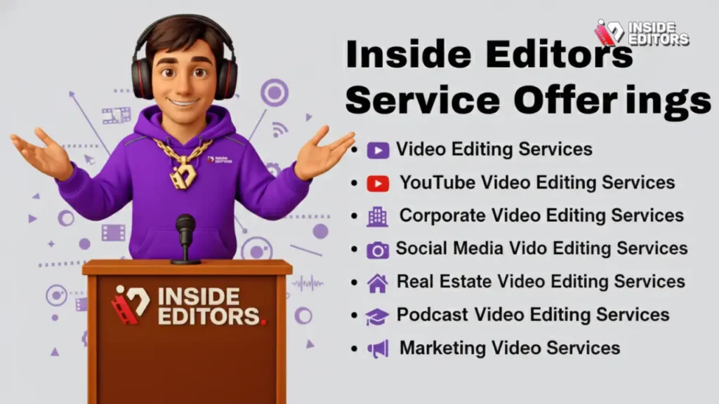 Inside Editors Service Offerings