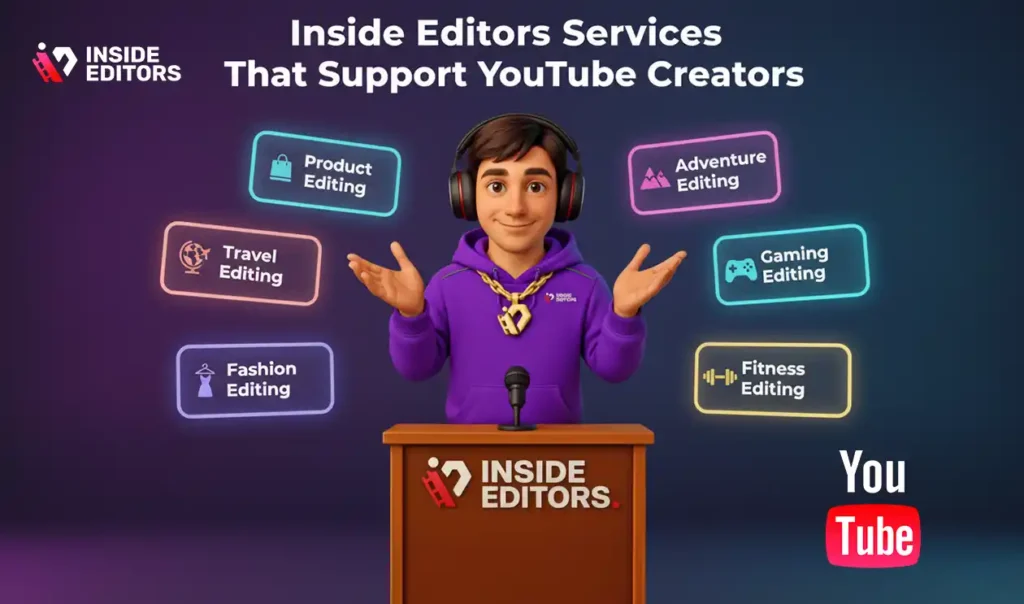 Inside Editors services that support creators learning how to upload a video to YouTube.