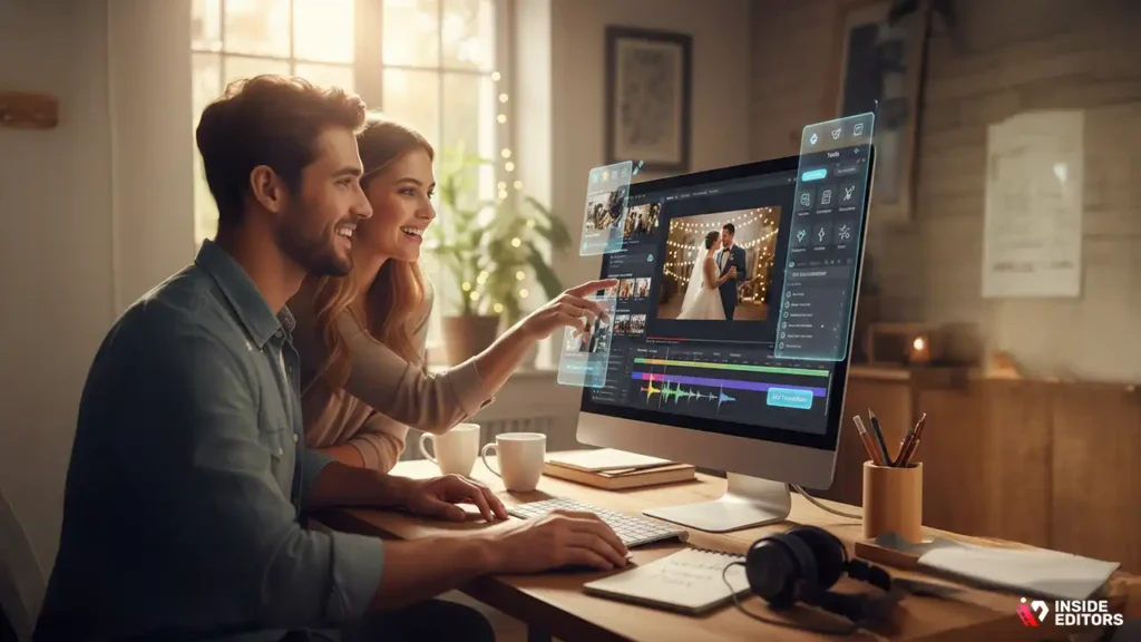 Key features in online wedding video editors