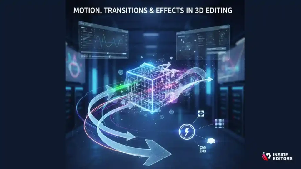 Motion, Transitions & Effects in 3D Editing