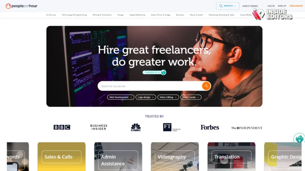 PeoplePerHour: A Curated Marketplace for Serious Clients