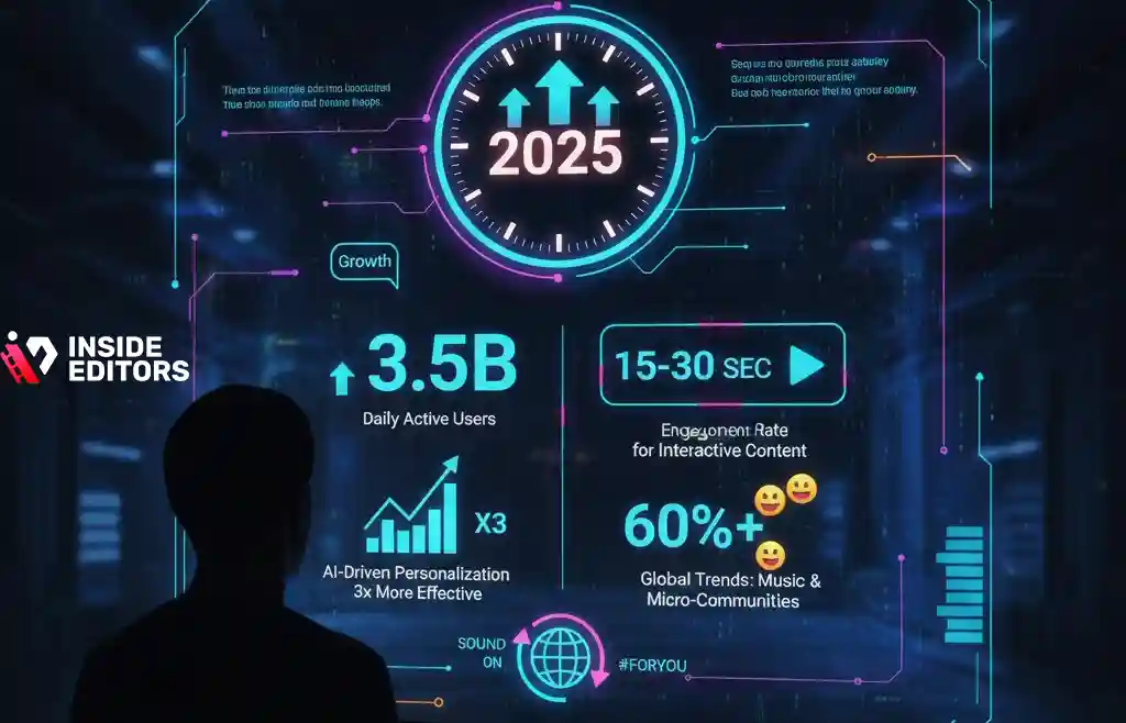 Analyst reviewing performance cues for 2025 on digital dashboards.