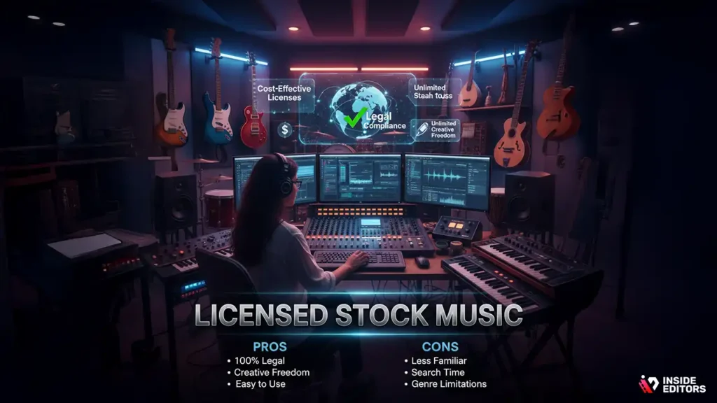 Pros and Cons of Using Licensed Stock Music