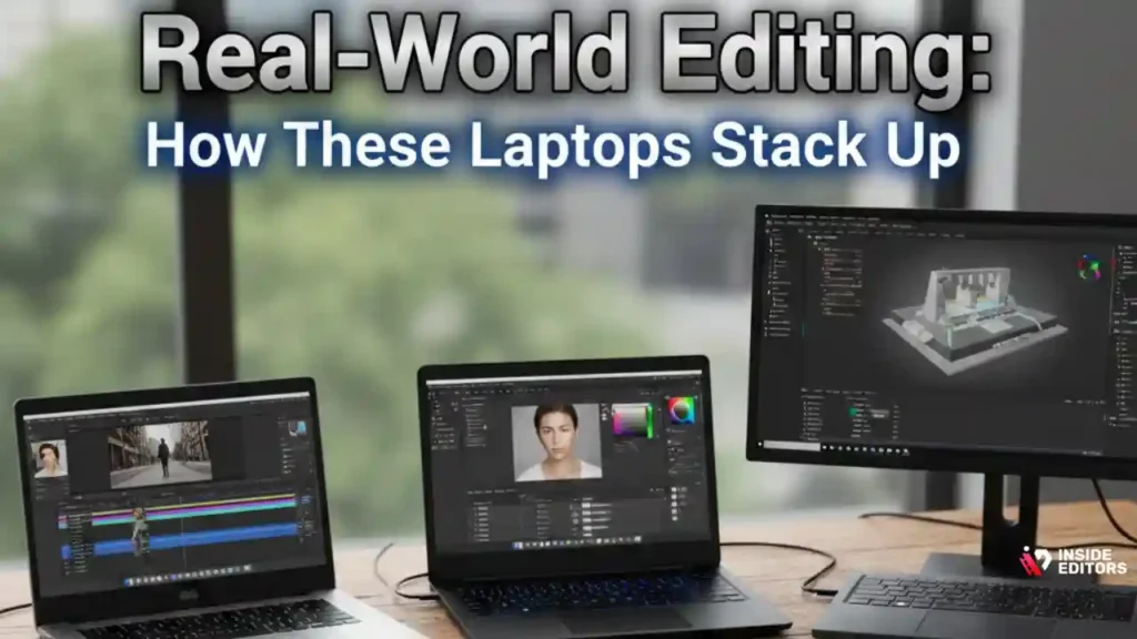 Real-World Editing: How These Laptops Stack Up