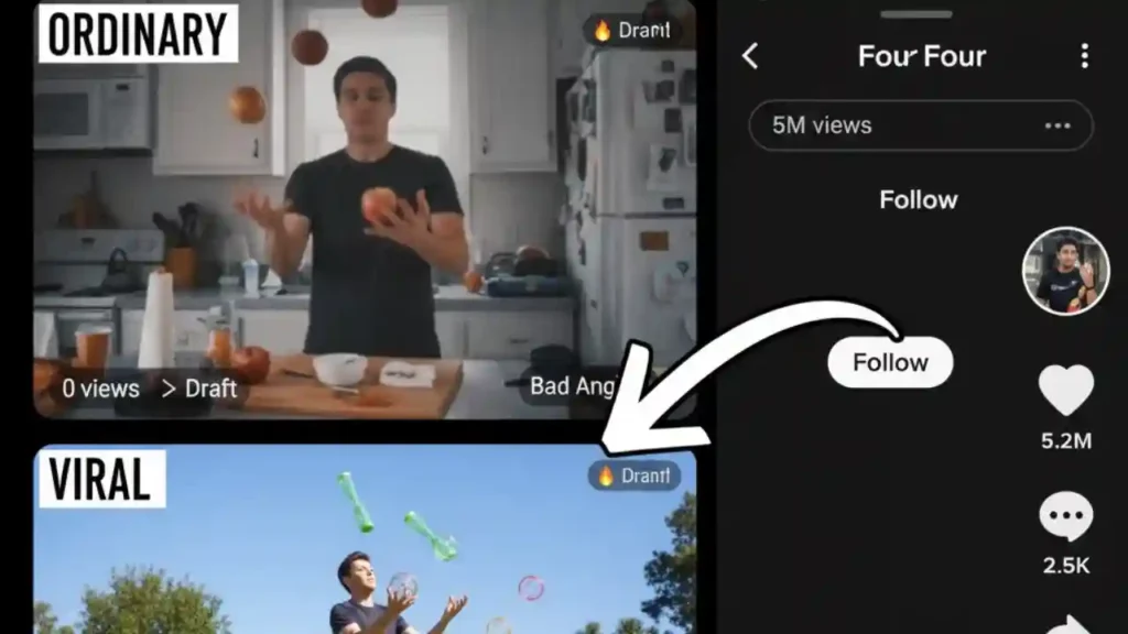 Real-world example showing how to make TikTok video editing that hooks viewers in seconds.