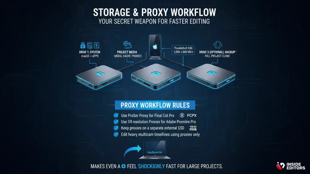 Storage & Proxy Workflow - Your Secret Weapon for Faster Editing