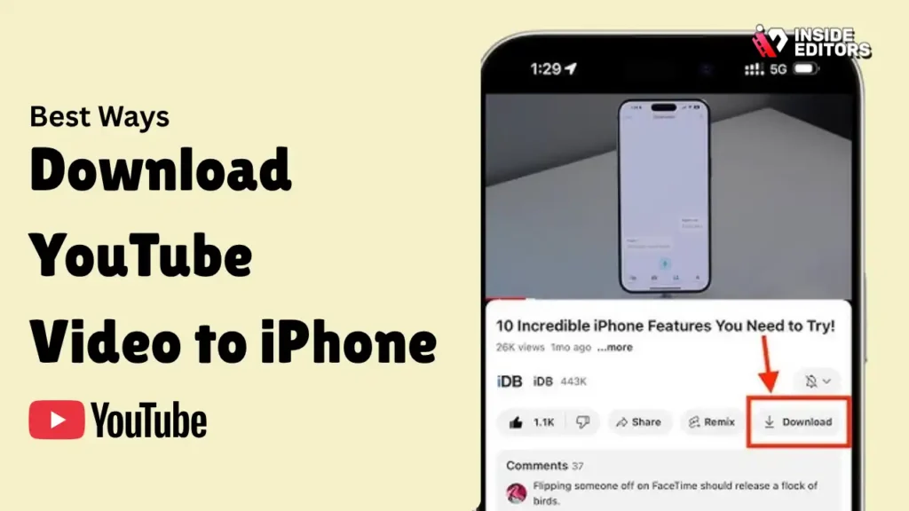 The Best Ways to Download YouTube Video to iPhone