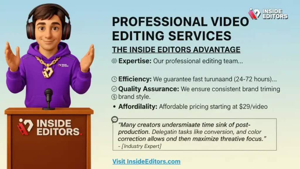 The Inside Editors Advantage