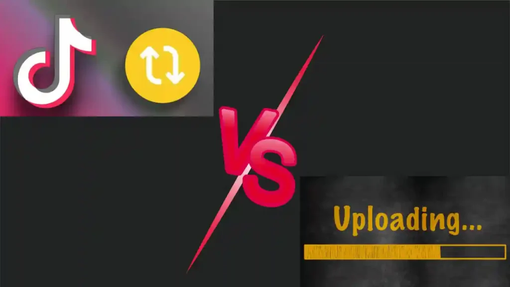 The TikTok Repost Feature vs. Re-uploading