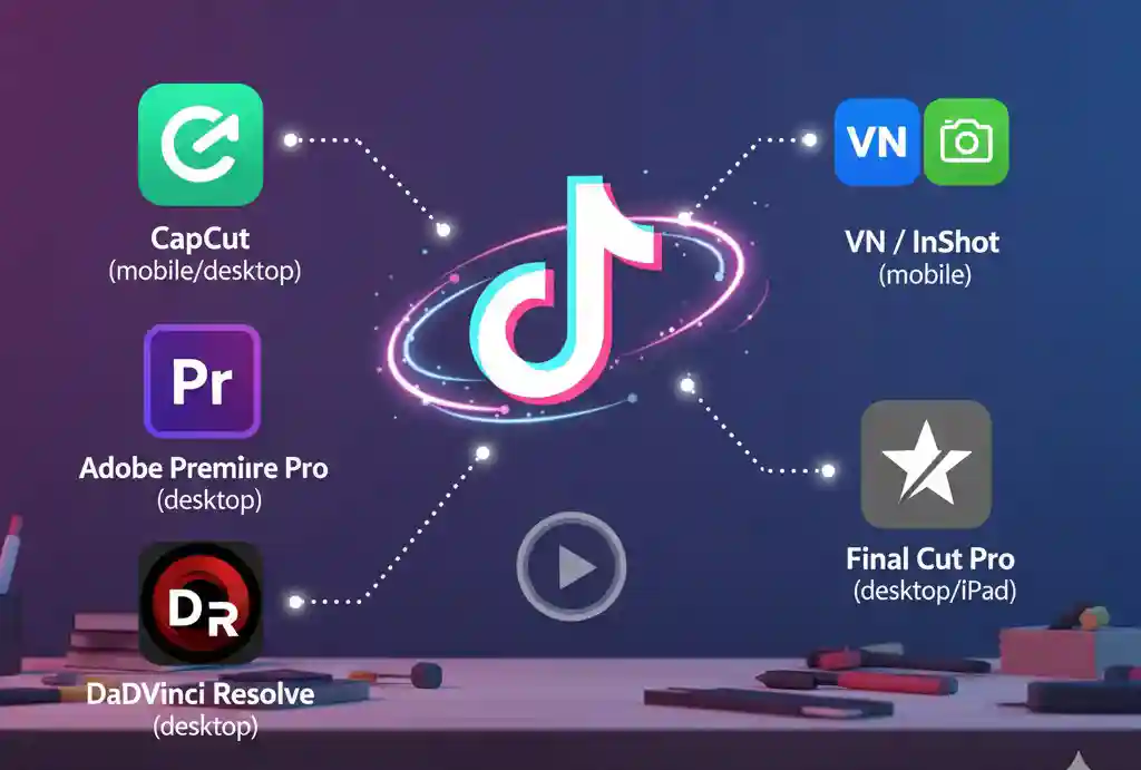 Creator choosing the right video editing tools for workflow.