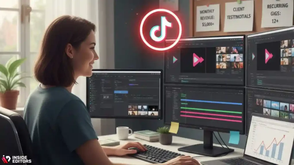 Turning TikTok video editing into a steady income stream for creators.