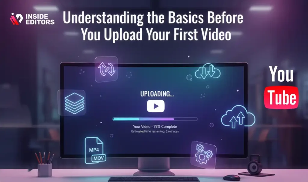 Understanding the basics before you learn how to upload a video to YouTube.