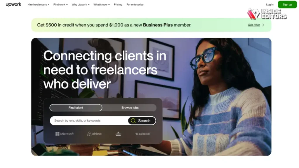Upwork: A Flexible Platform for Editors Who Want Variety