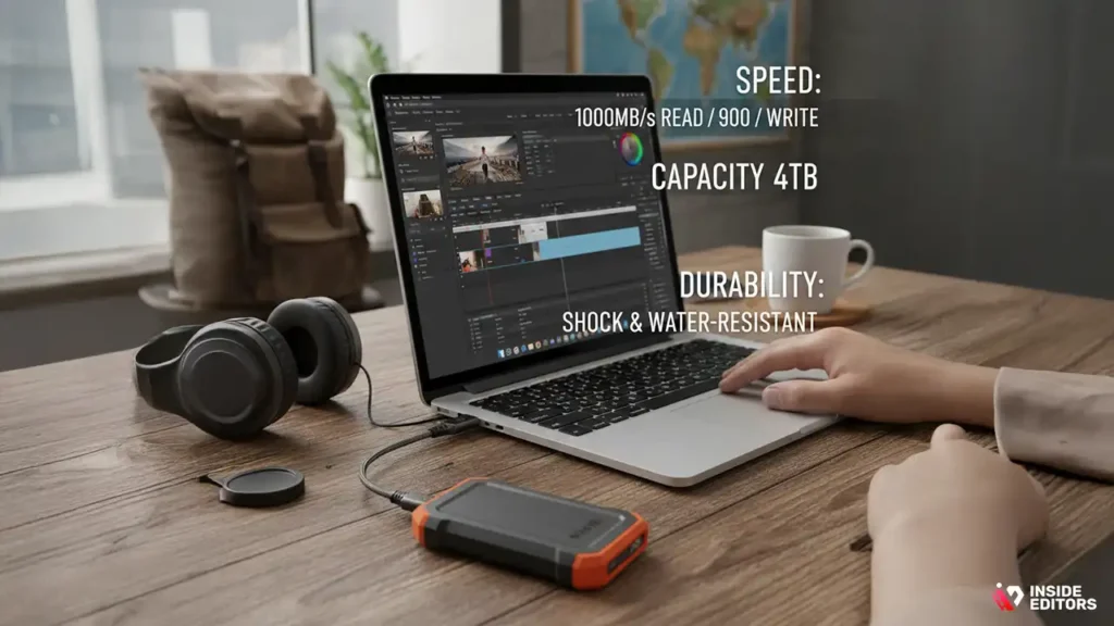 What Makes a Portable SSD Ideal for Video Editing?