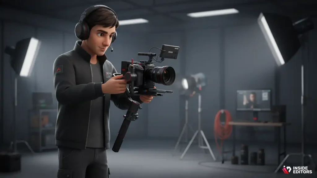 2. What specific equipment do you use for filming and audio capture?