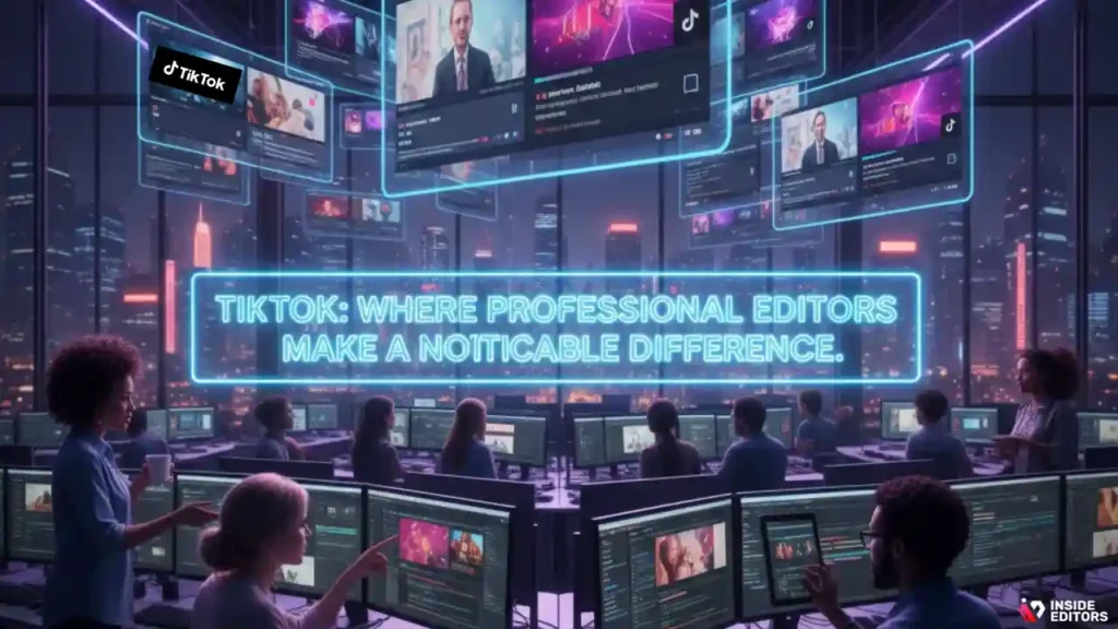 Professional editor refining details for high-end video editing.