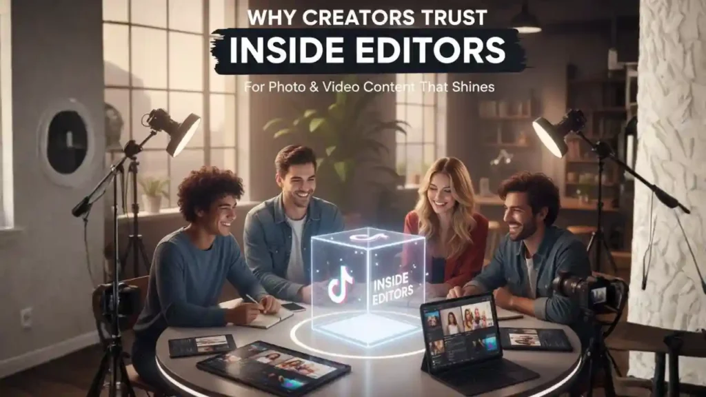 Inside Editors team helping creators master the TikTok photo editing hack.