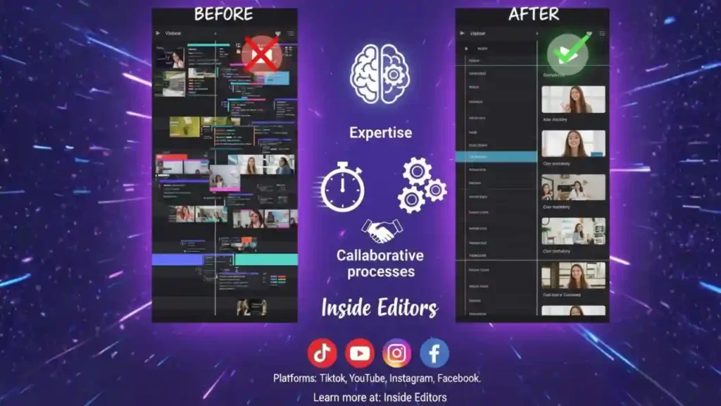 Professional TikTok video editing services helping creators grow.