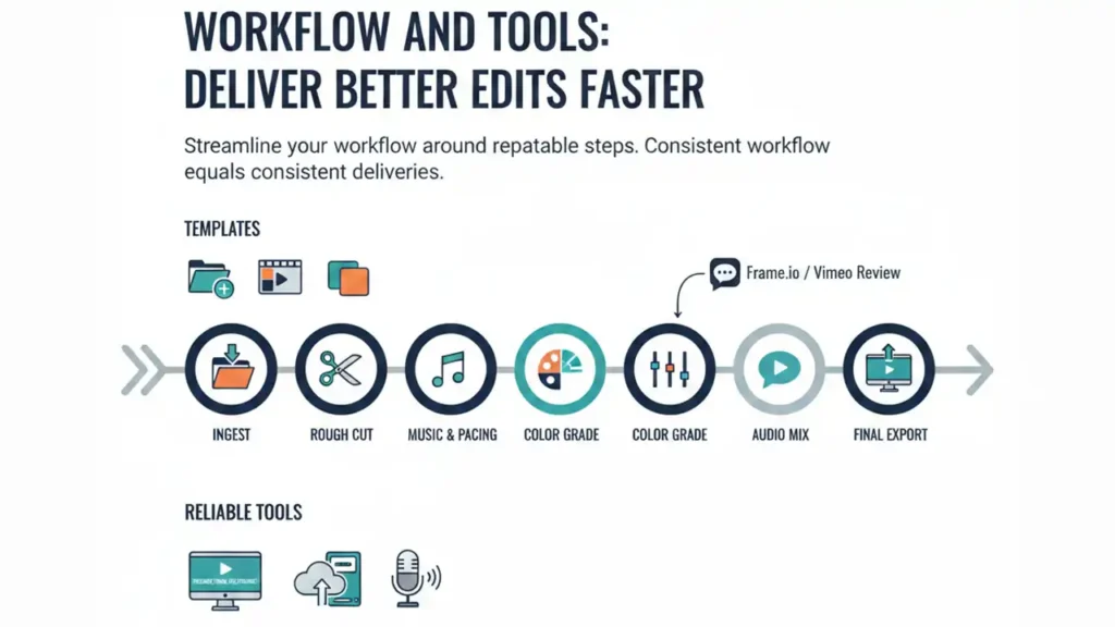 Workflow & tools for faster, better edits