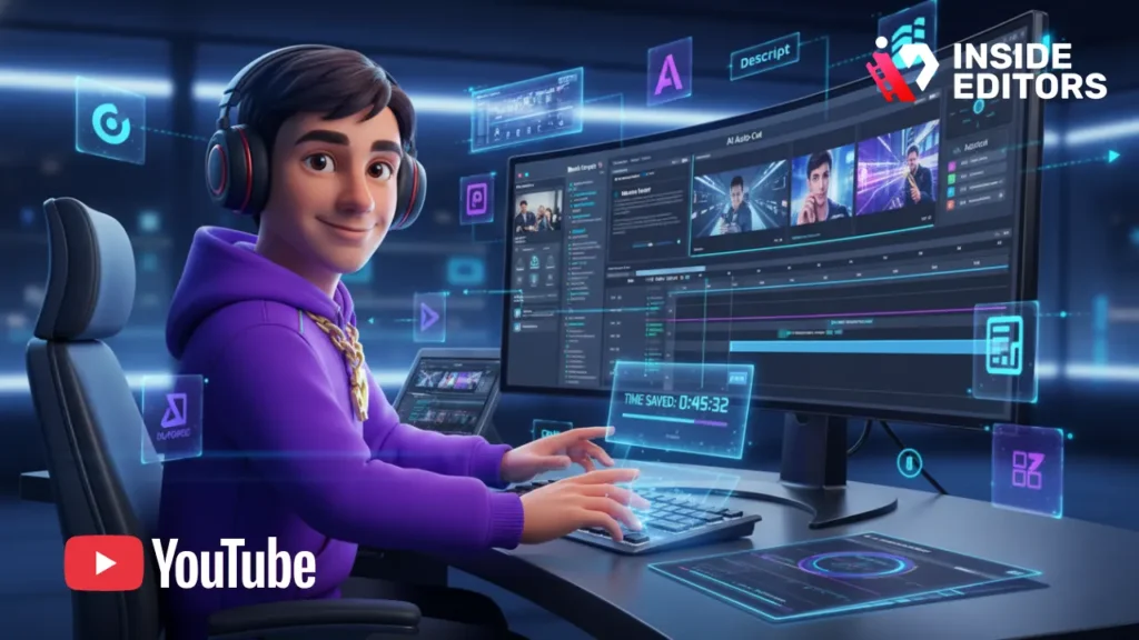 Automation tools supporting the best practices for YouTube video editing workflows.