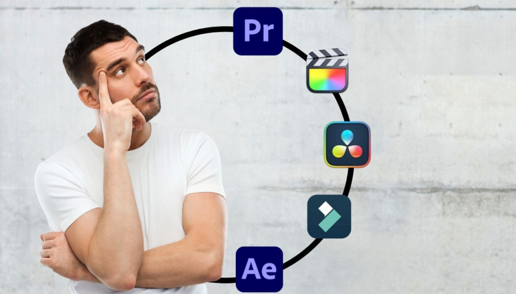 Professional using advanced editing tools for Caledon corporate videos.