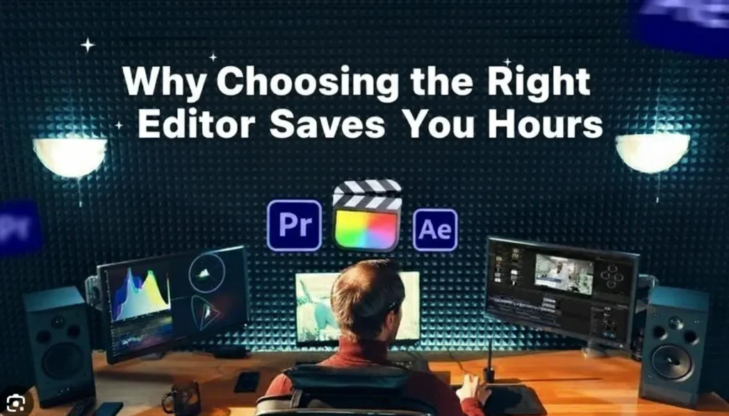 Choosing the right video editor saves you hours of work.