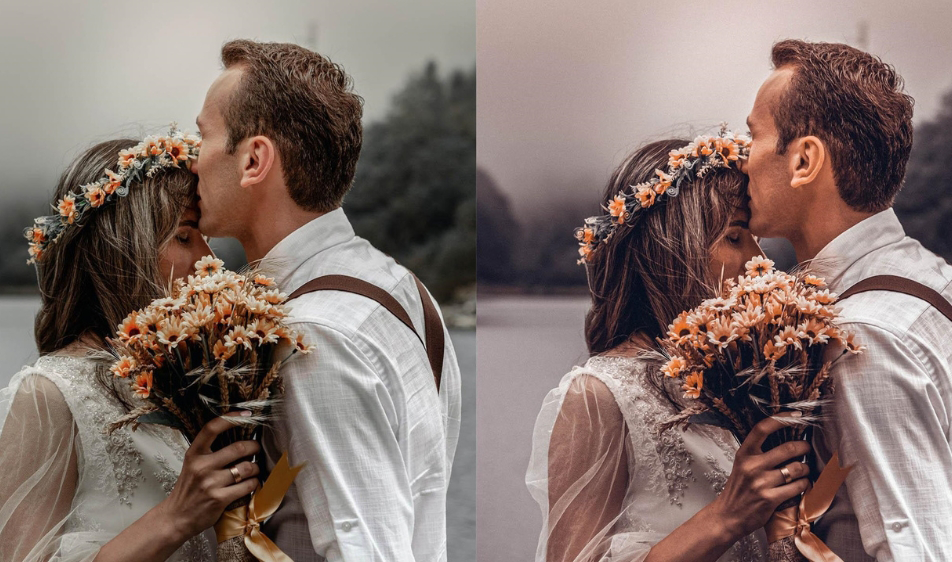 Artist enhancing footage through color grading for cinematic beauty.