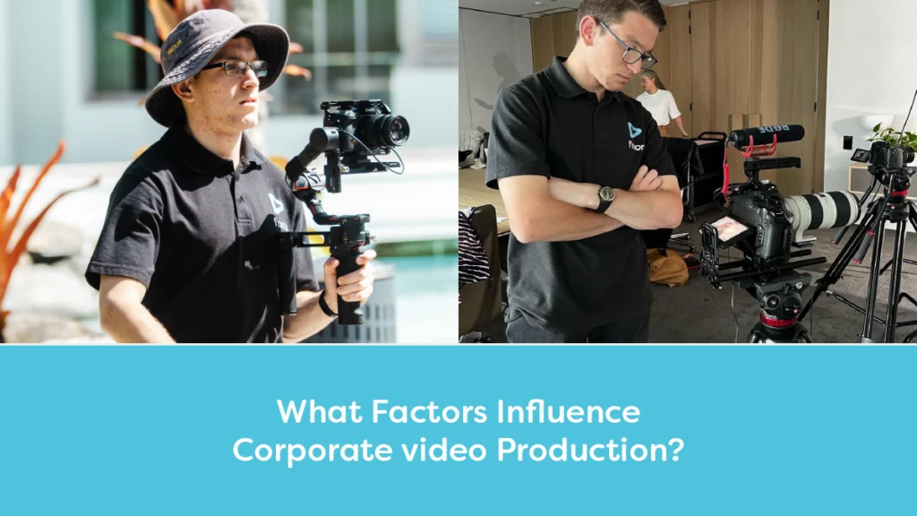 Corporate video editing costs Melbourne studio session.